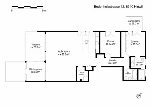 Helle 4.5-Zimmer-Wohnung mit Balkon und Garage in Hinwil – ab sofort verfügbar! 12