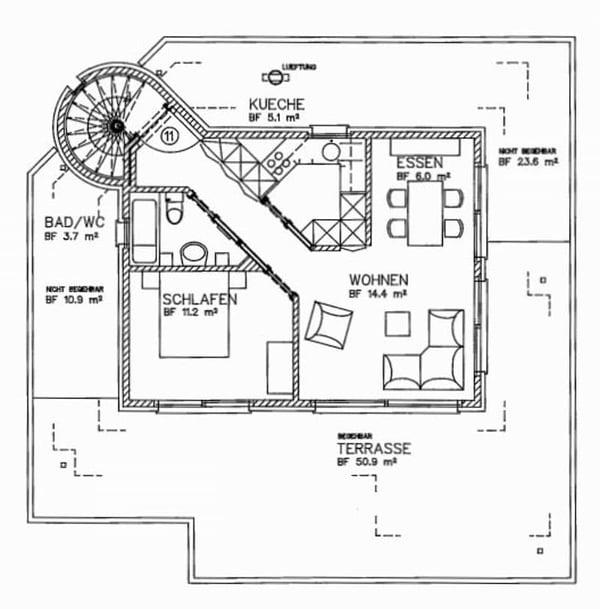 Charmant appartement de 2.5 pièces avec balcon à Bern 2