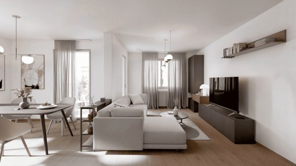 Appartamenti di 1.5 locali completamente ristrutturati a pochi minuti dal centro di Lugano 3