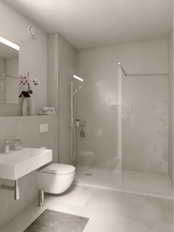 Ultimo luminoso appartamento di 1.5 locali con balcone e vista lago a Lugano 5