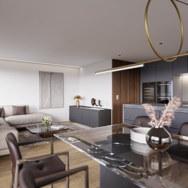 Exklusive 7-Zimmer-Neubauwohnung mit Terrasse & Weitsicht 2