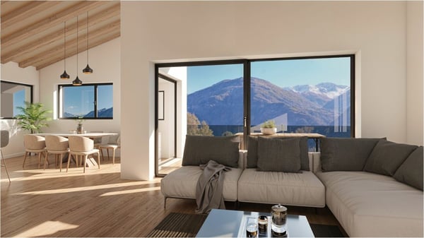 B - Les Coteaux de l'Arche - 4.5 pces dans immeuble de 2 appartements 6