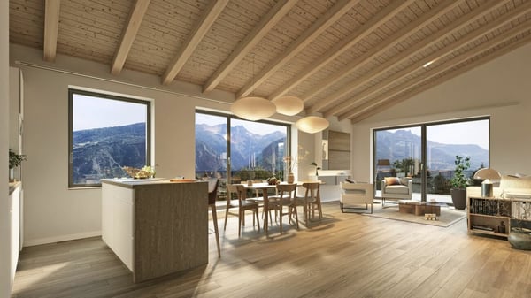 B - Les Coteaux de l'Arche - 4.5 pces dans immeuble de 2 appartements 7