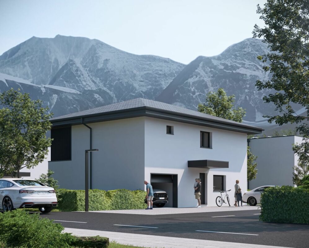 D. - Villa individuelle neuve de 5.5 pces, sur plan - Villa D