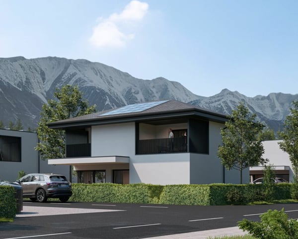 D. - Villa individuelle neuve de 5.5 pces, sur plan - Villa D