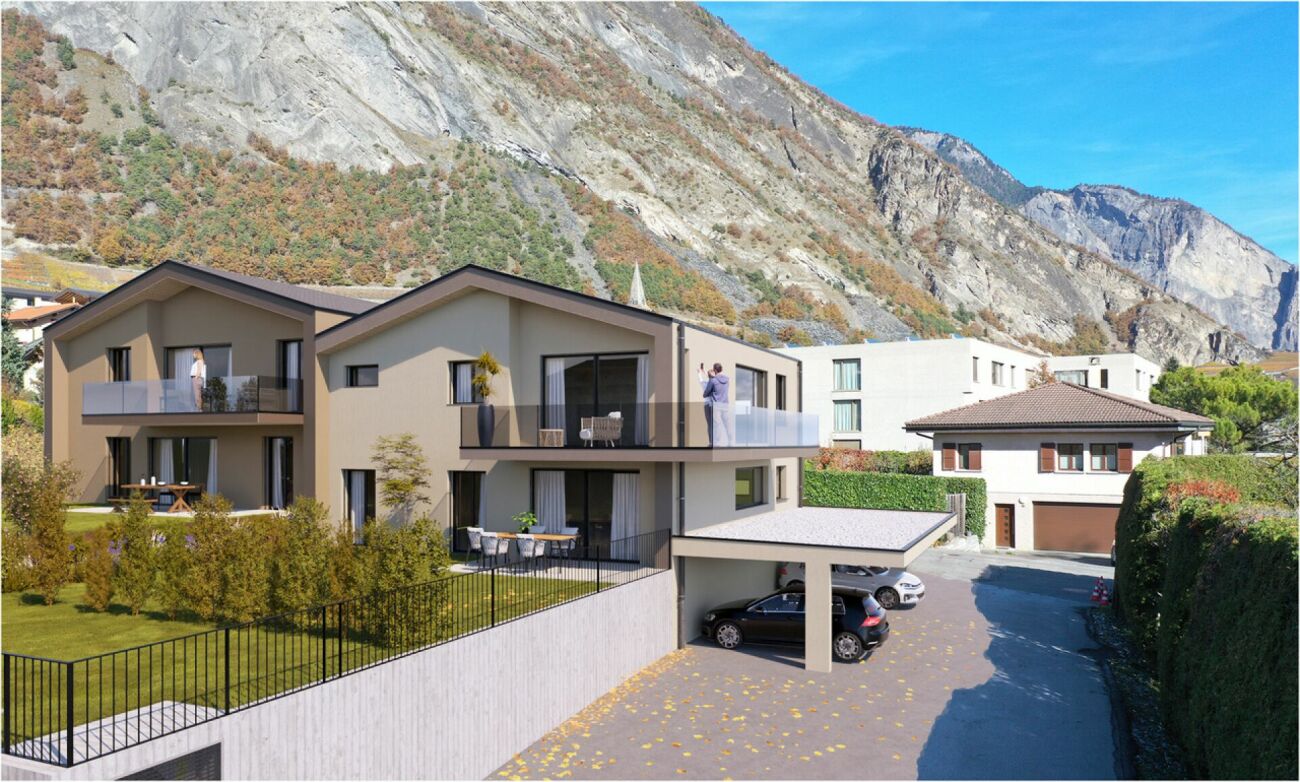 Les Vignobles de l'Arche - 3.5 pces dans immeuble de 4 appartements