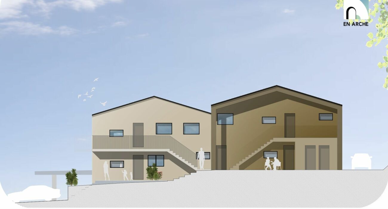 Les Vignobles de l'Arche - 4.5 pces dans immeuble de 4 appartements