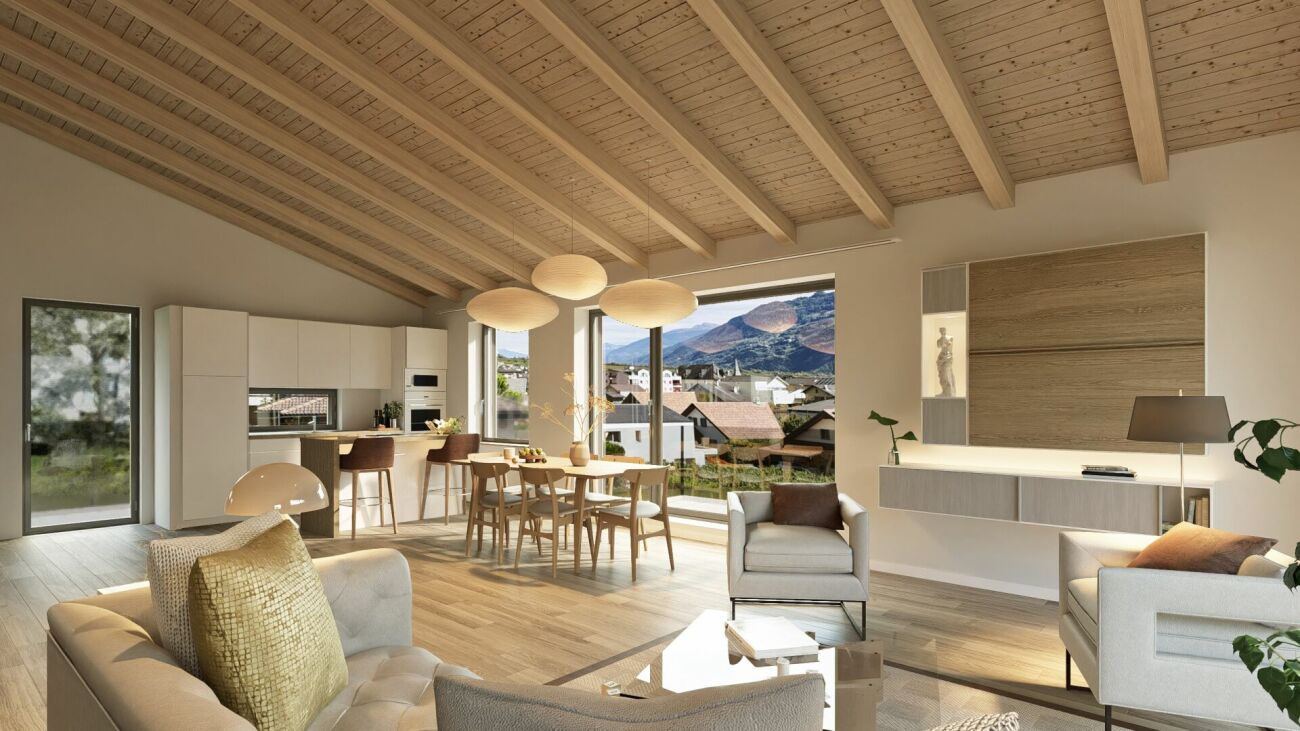 Les Vignobles de l'Arche - 4.5 pces dans immeuble de 4 appartements