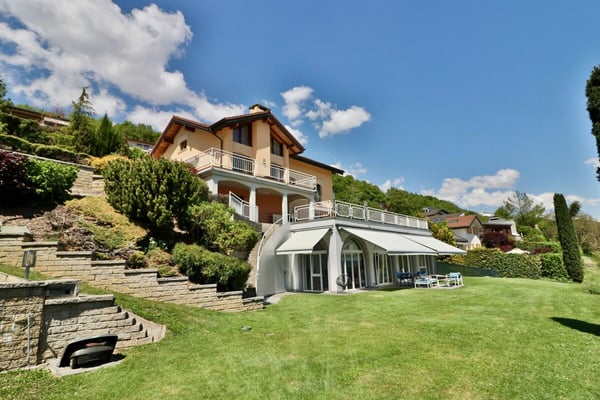 Villa + 2.5 pces avec piscine à Savièse - Vue panoramique 11