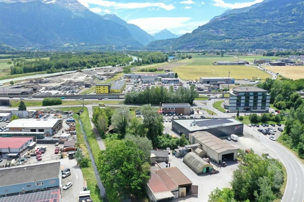 Monthey - Boeuferrant - Terrain artisanal-industriel de 4500 m2 2