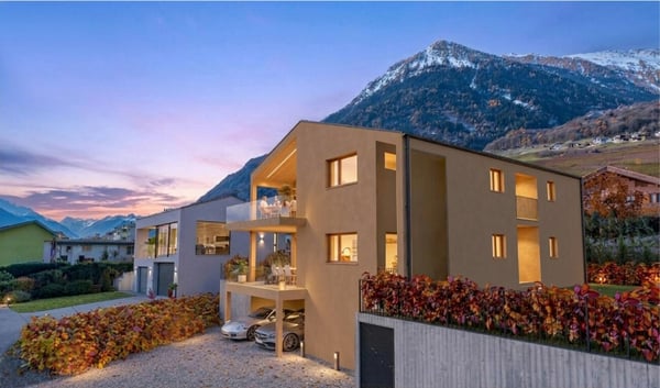 B - Les Coteaux de l'Arche - Attique  5.5 pces dans immeuble de 2 appartements 5