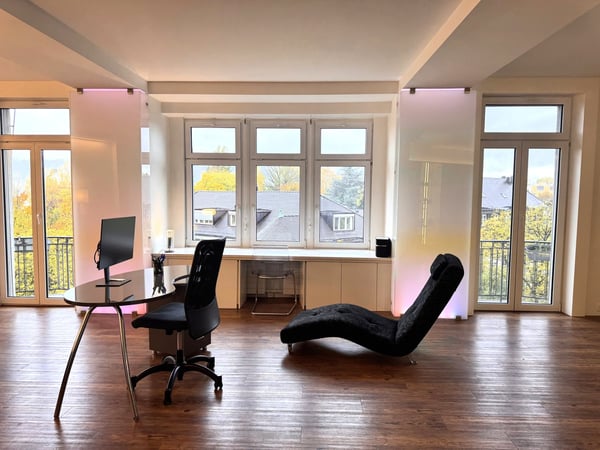 Weiträumige, helle 1.5 - Zimmerloft mit Blick auf See und Zürihornpark (Zürich Seefeld) 8