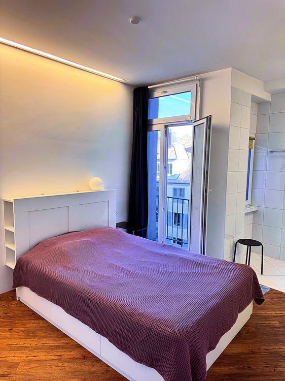 Weiträumige, helle 1.5 - Zimmerloft mit Blick auf See und Zürihornpark (Zürich Seefeld) 13