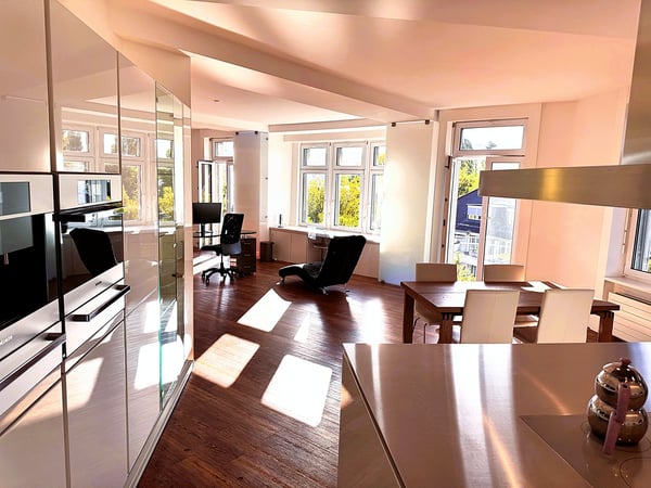 Weiträumige, helle 1.5 - Zimmerloft mit Blick auf See und Zürihornpark (Zürich Seefeld) 7