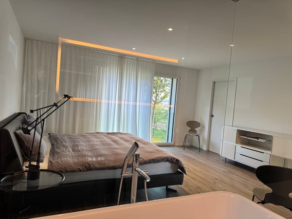 Möblierte 1.5-Zimmer-Wohnung mit  loftartigem Wohnbereich und rundum Aussicht in Uster 9