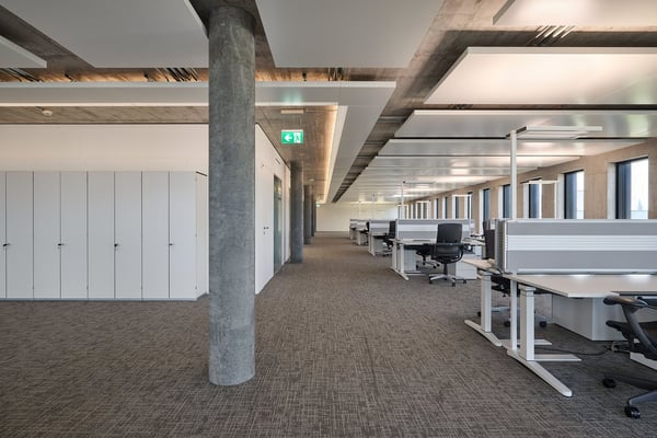 Hochwertige Büroflächen im Grosspeter Tower 9