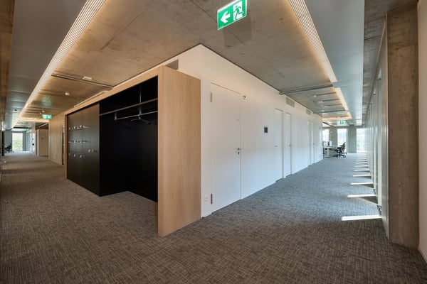 Hochwertige Büroflächen im Grosspeter Tower 7