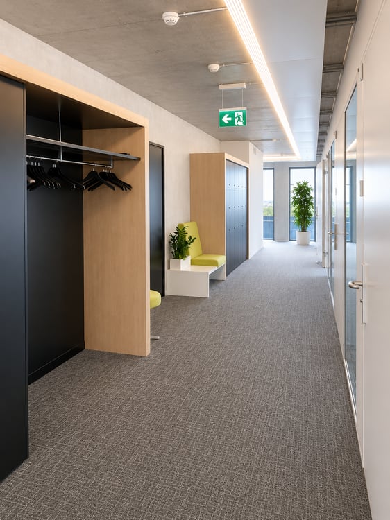 Hochwertige Büroflächen im Grosspeter Tower 8