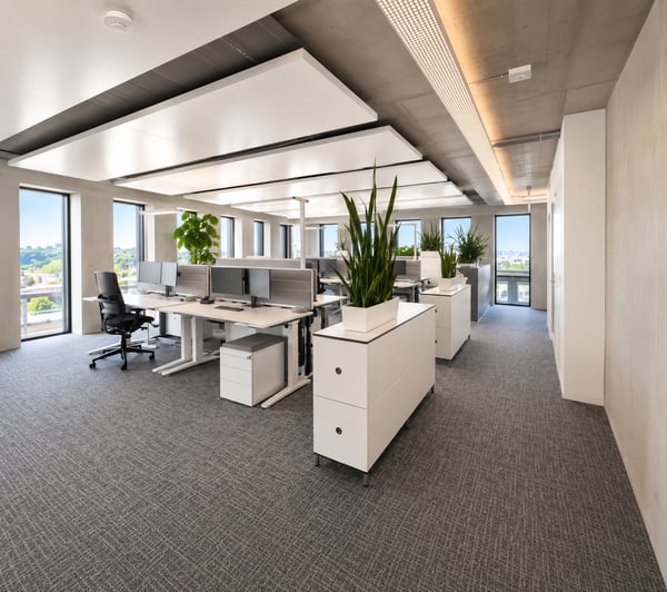 Hochwertige Büroflächen im Grosspeter Tower 2