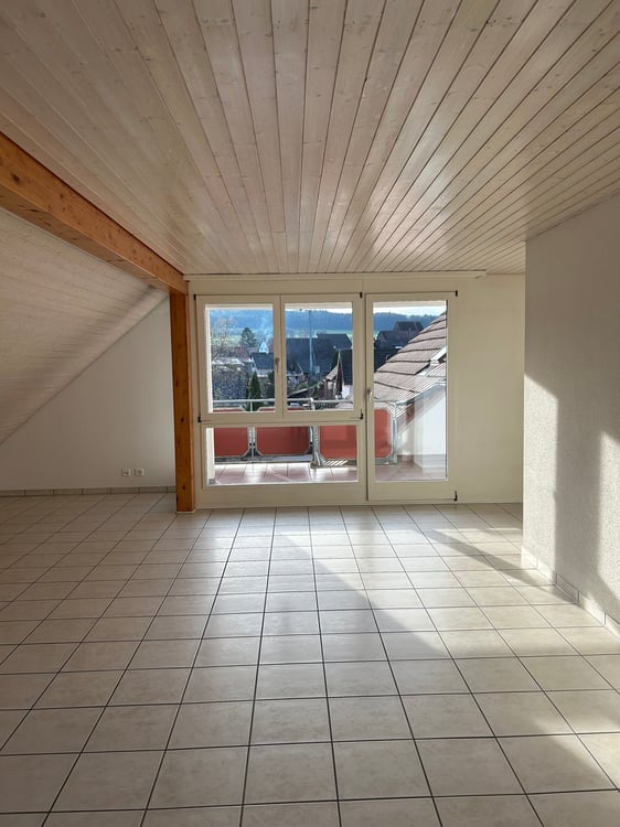 Helle und grosszügige Dachwohnung in ruhigem Wohnquartier 2