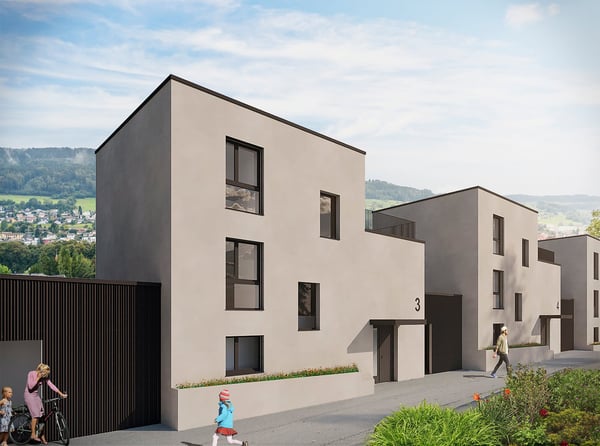 Neubau 5.5-ZI-EFH mit Attika-Geschoss / Reinach AG - Sonnenlage mit Weitblick 6