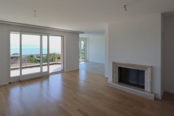 4.5 PIÈCES ENTIÈREMENT RÉNOVÉ, GRANDE TERRASSE, VUE SUR LE LAC 1