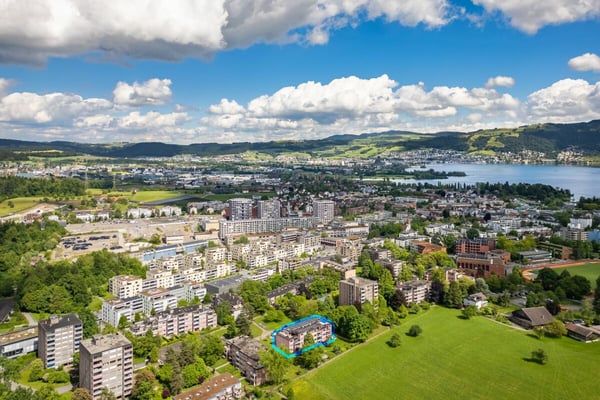 Wohnung mit Blick ins Grüne