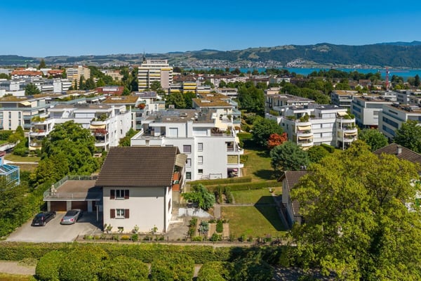 Bauland mit bestehendem Mehrfamilienhaus