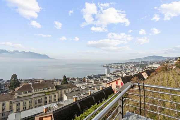 Magnifique appartement à Montreux avec une vue imprenable sur le lac et les Alpes 9