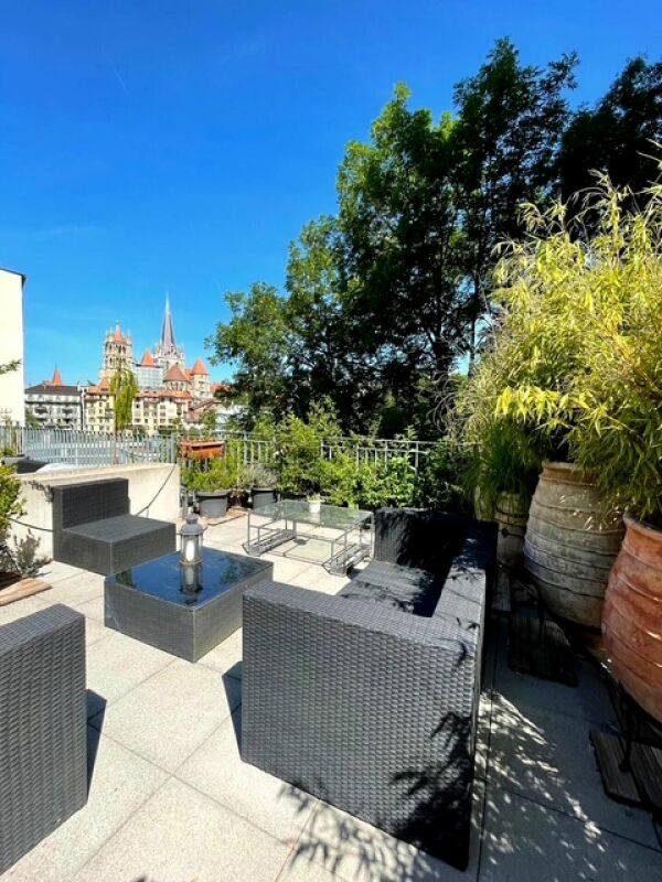 Sublime appartement au centre ville de Lausanne