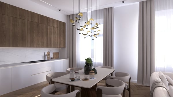 Appartamento di 1.5 locali in affitto nel centro di Lugano 4