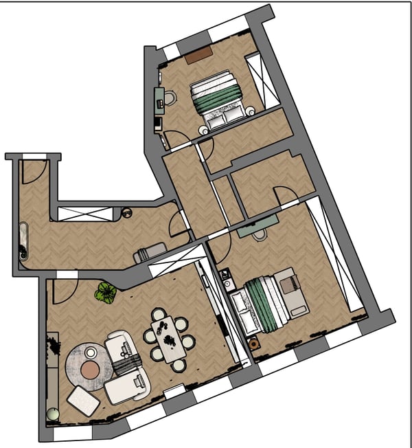 Appartamento di 1.5 locali in affitto nel centro di Lugano 27