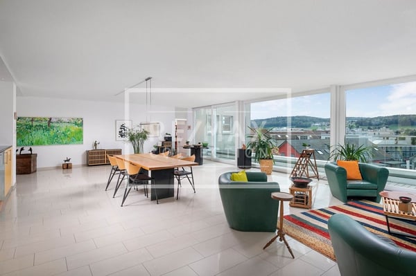 Über den Dächern von Wohlen  ein Penthouse mit Geschichte 2