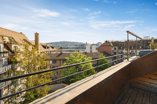 1.5-Zi.-Attikawohnung mit Dachterrasse - Kreis 4 21