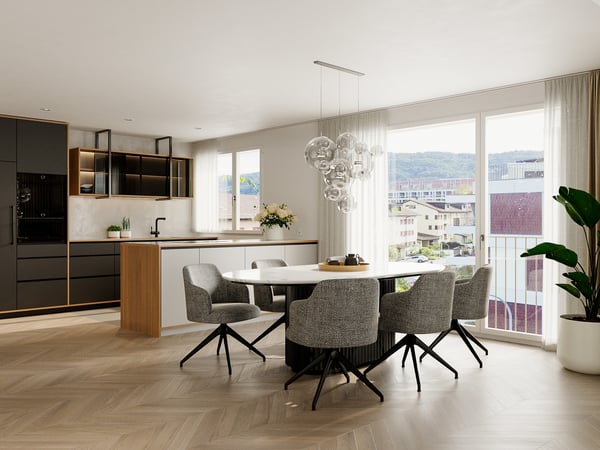 Traumhafte Dachterrasse mit Weitblick inklusive 2