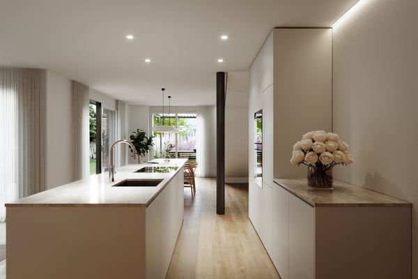 Neubauprojekt SATO: 1.5-Zimmer-Attikawohnung 3