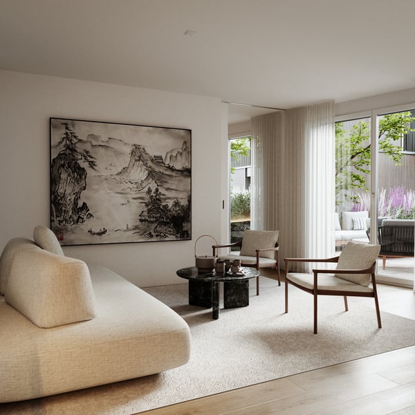 Neubauprojekt SATO: 1.5-Zimmer-Attikawohnung 5