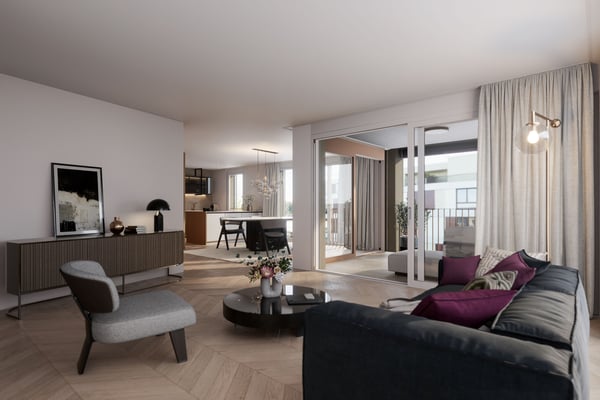 2.5-Zimmer-Attikawohnung mit spektakulärer Dachterrasse 3