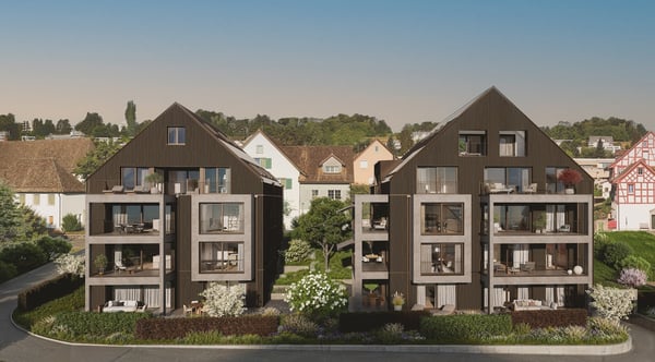 Neubau 5.5 Zimmer-Dachwohnung mit Seesicht 3