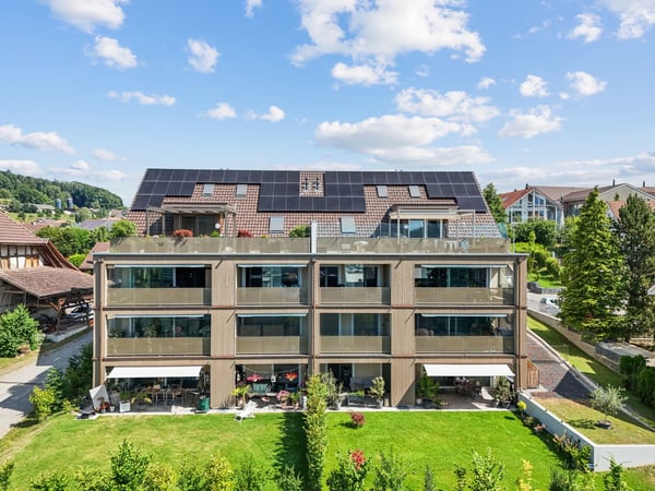 Moderne 1.5-Zimmerwohnung mit Minergie-Standard in Hgglingen 1