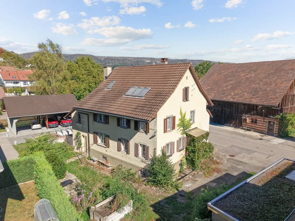 Voll erschlossenes Grundstück 499 m² mit Wohnhaus in Würenlos 4