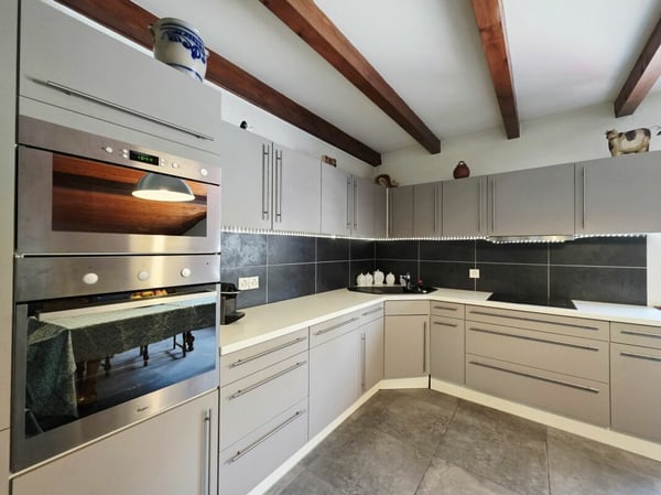 Bel immeuble mixte composé d'un café & restaurant, d'un Dancing, de 3 appartements et d'un bureau. 15