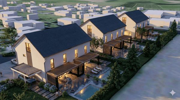 Modernes Neubau-Doppelhaus mit Pool in Erlinsbach 6