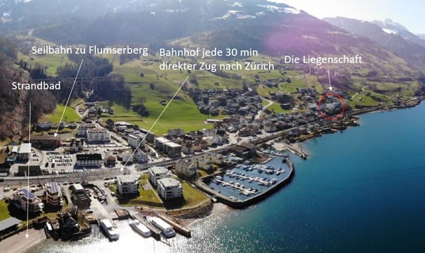 Exklusive 3.5-Zimmerwohnung als zweite Wohnsitz mit traumhafter Panoramasicht auf den Walensee 12