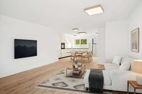 Wohnen mit Seesicht – hochwertige 4½-Zimmerwohnung mit See- und Bergsicht 7
