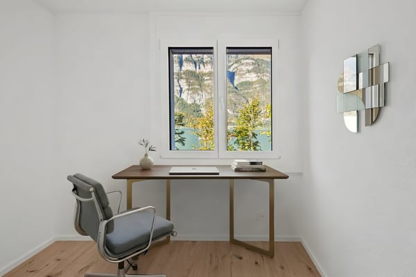 Wohnen mit Seesicht – hochwertige 4½-Zimmerwohnung mit See- und Bergsicht 6