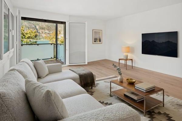 Wohnen mit Seesicht – hochwertige 4½-Zimmerwohnung mit See- und Bergsicht 1