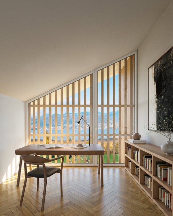 Neubau « La Rose au Lac »: 1½-Zimmer Doppeleinfamilienhäuser mit Seesicht zu verkaufen 3