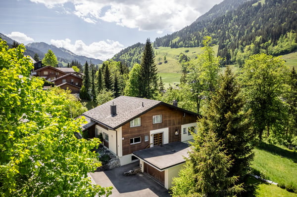 Einmaliges Architektenhaus auf grosszügiger Parzelle in Zweisimmen zu verkaufen 12