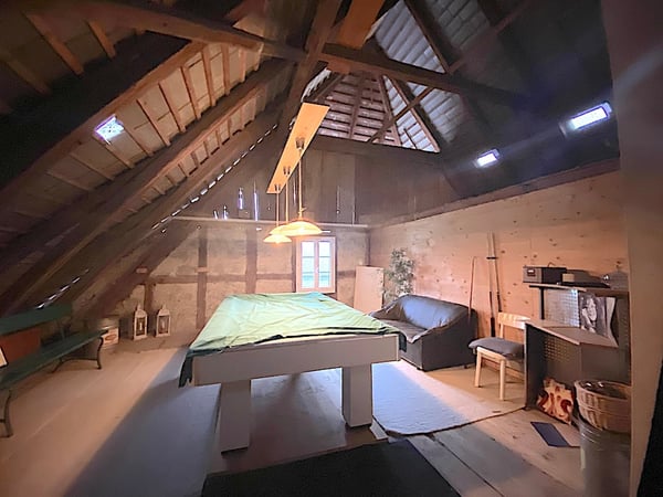 Landhaus mit 3 Wohnungen, Praxis, Pferdeboxen, Quelle, Bauland 13